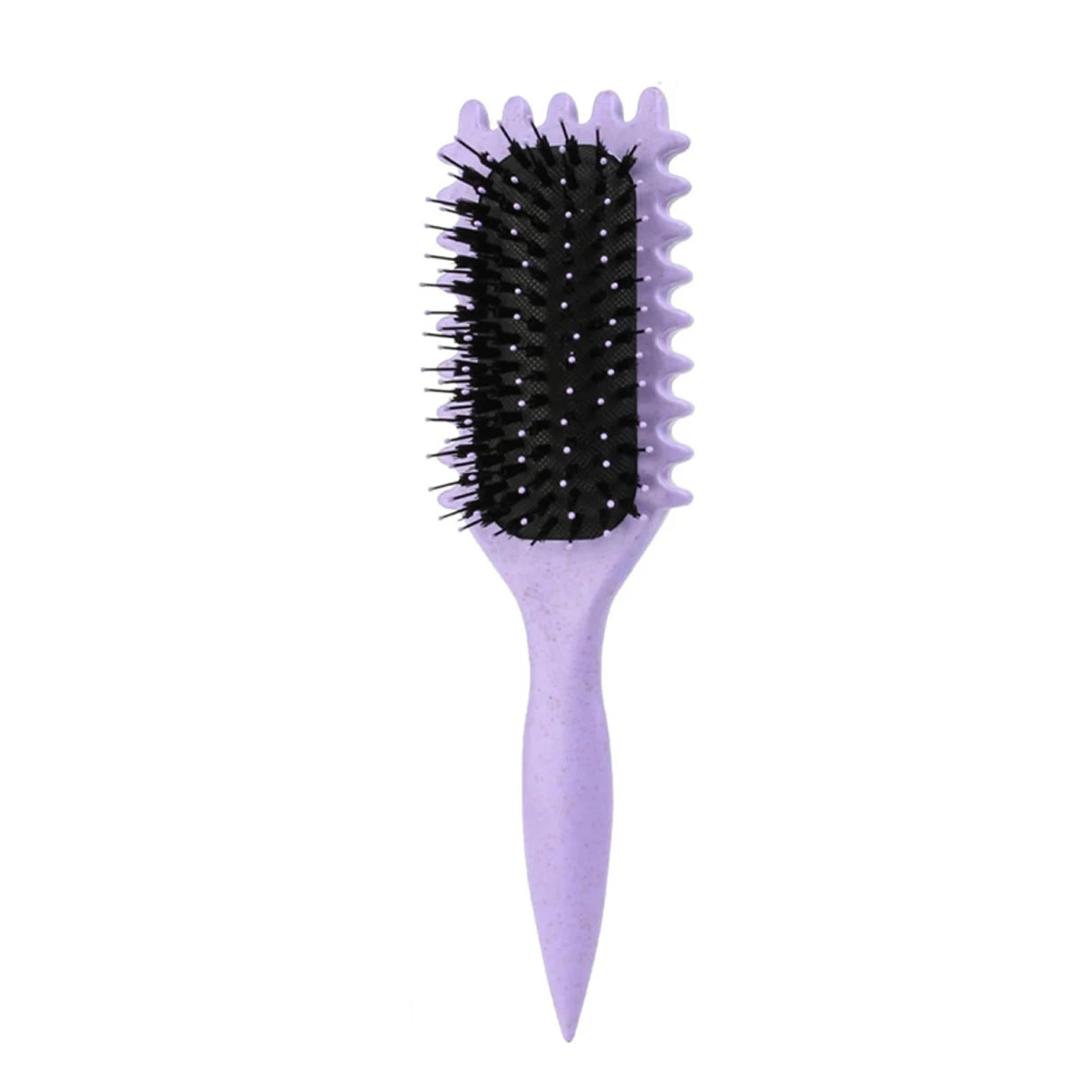1 cepillo para peinar y dar forma a los rizos de hombres y mujeres, ideal para peinar y dar forma a los rizos, reduce los tirones.