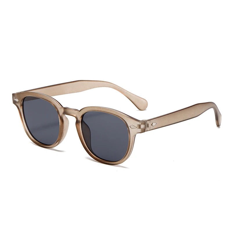 Gafas de sol rectangulares vintage para hombre y mujer, lentes de sol cuadradas de diseñador de marca de lujo, a la moda, con protección UV400, 2024