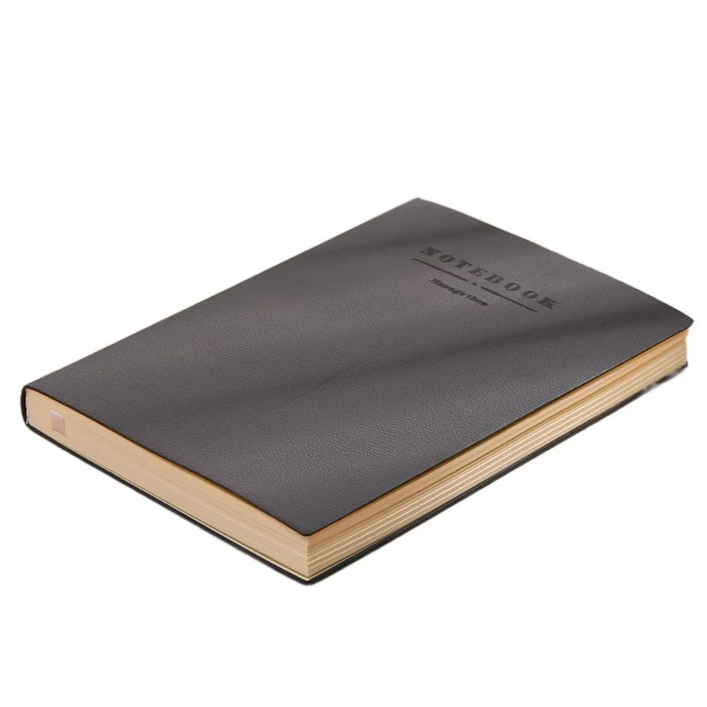Útiles escolares, cuaderno de cuero suave con tapa de PU, cuadernos, blocs de escritura, cuaderno de oficina, diario, libro, papelería, cuaderno escolar