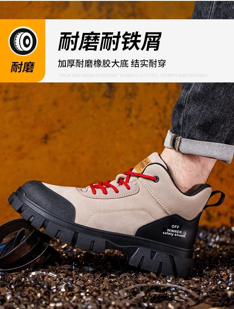 Zapatos de seguridad para electricistas, aislantes de 6 kV, antiaplastamiento y antiperforación, calzado de seguridad para hombres, para obras de construcción, zapatos de algodón.