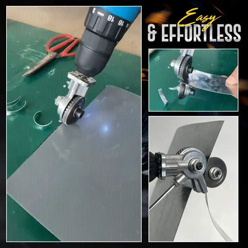 Taladro eléctrico, tijeras de conversión, cortador de placas, cortador de láminas de metal, herramienta de corte libre, mordisqueador, corte de láminas de metal, tijera eléctrica