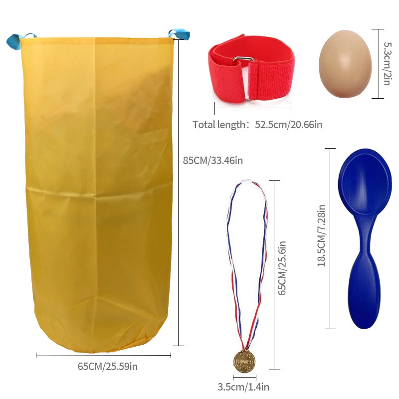 1 juego de carreras de sacos de patatas para juegos al aire libre, tablero de dardos, juego de lanzamiento y captura para reuniones familiares