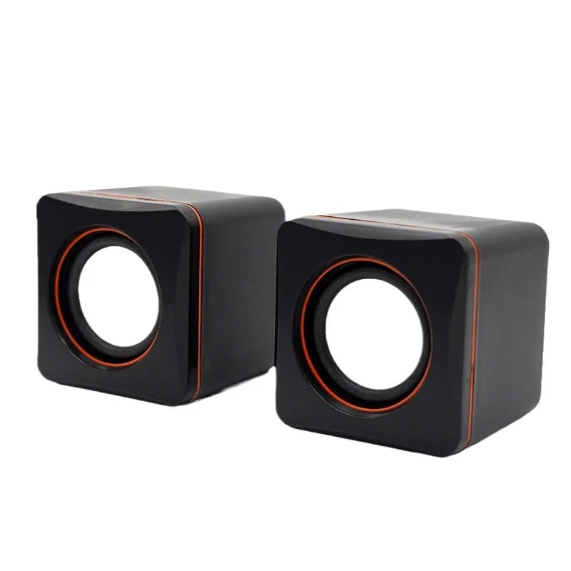 Minialtavoces portátiles USB 2.0 101Z para ordenador, con conector estéreo de 3,5 mm y alimentación USB para PC, portátil y smartphone.