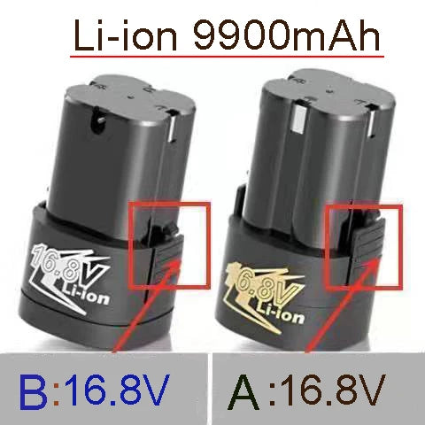 100%New16.8V.13000mAh.herramientas.electricas de.bateria,taladro recargable.para.destornillador.inalambrico.taladro electrico.