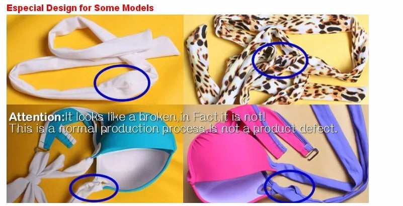 Conjunto de bikini turquesa para mujer, bañador sexy con estampado push up, bikini bandeau para mujer, traje de baño con cuello halter, ropa de playa