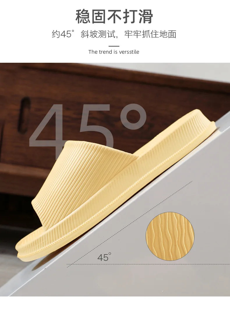 Zapatillas de playa de EVA antideslizantes para hombre y mujer, con suela gruesa, para verano, para exteriores, antideslizantes.