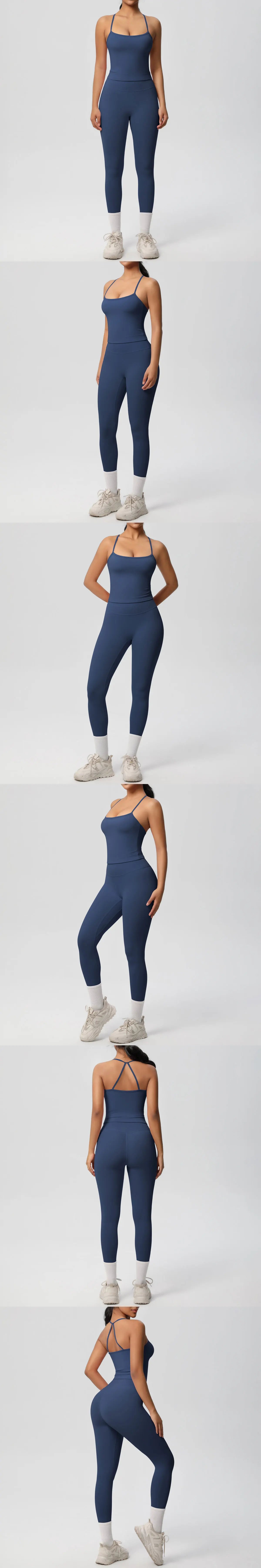 Conjunto de Ropa de Yoga para Mujer, Traje Deportivo, Ropa de Entrenamiento, Chaleco Deportivo sin Mangas, Conjunto de Gimnasio, Mono de Entrenamiento, Ropa Interior Deportiva, Ropa Deportiva