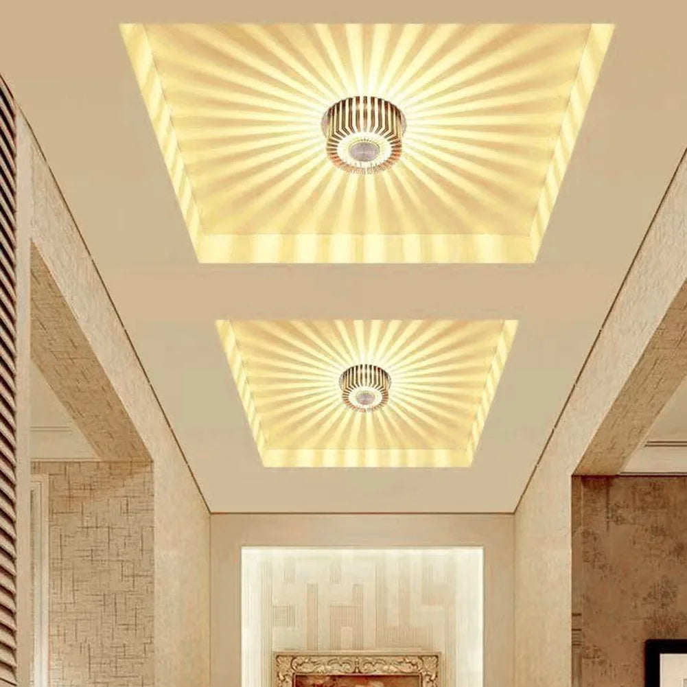 Lámparas de techo LED que brillan intensamente, aplique de pared, foco de techo de bajo consumo para sala de estar, pasillo, lámpara de pasillo, decoración del hogar