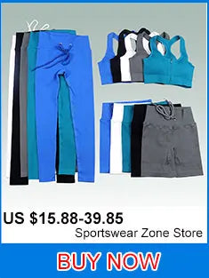 Conjunto deportivo para mujer, top deportivo, leggings de yoga, sujetador deportivo, leggings sin costuras para realce de glúteos.