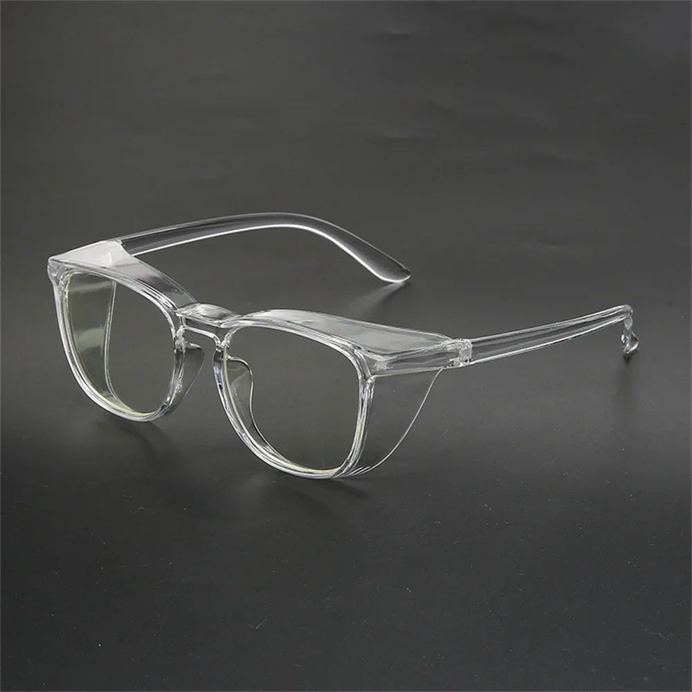 Gafas anti-luz azul para hombres y mujeres, transparentes, a prueba de arena, antichoque, para ciclismo, seguras, con bloqueo de luz azul, protección para los ojos.