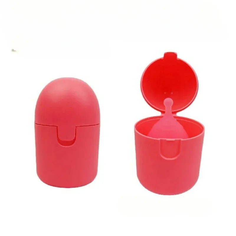 Caja de desinfección para copa menstrual, a prueba de fugas, bolsa de almacenamiento para copa menstrual, estuche para copa menstrual, higiene femenina.