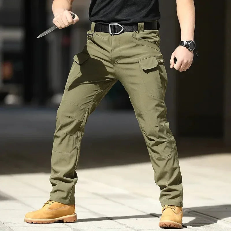 Tactical Cargo Pants Men Combat Trousers Army Military Pants Multiple Pockets Working Hiking Casual Men's Trousers Plus Size 6XL