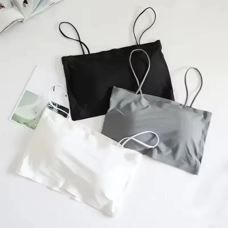 Camisola cómoda con cintura bonita para la espalda, para el pecho, sin aros de acero, sujetador, ropa interior, nueva, sencilla y bonita para mujer.