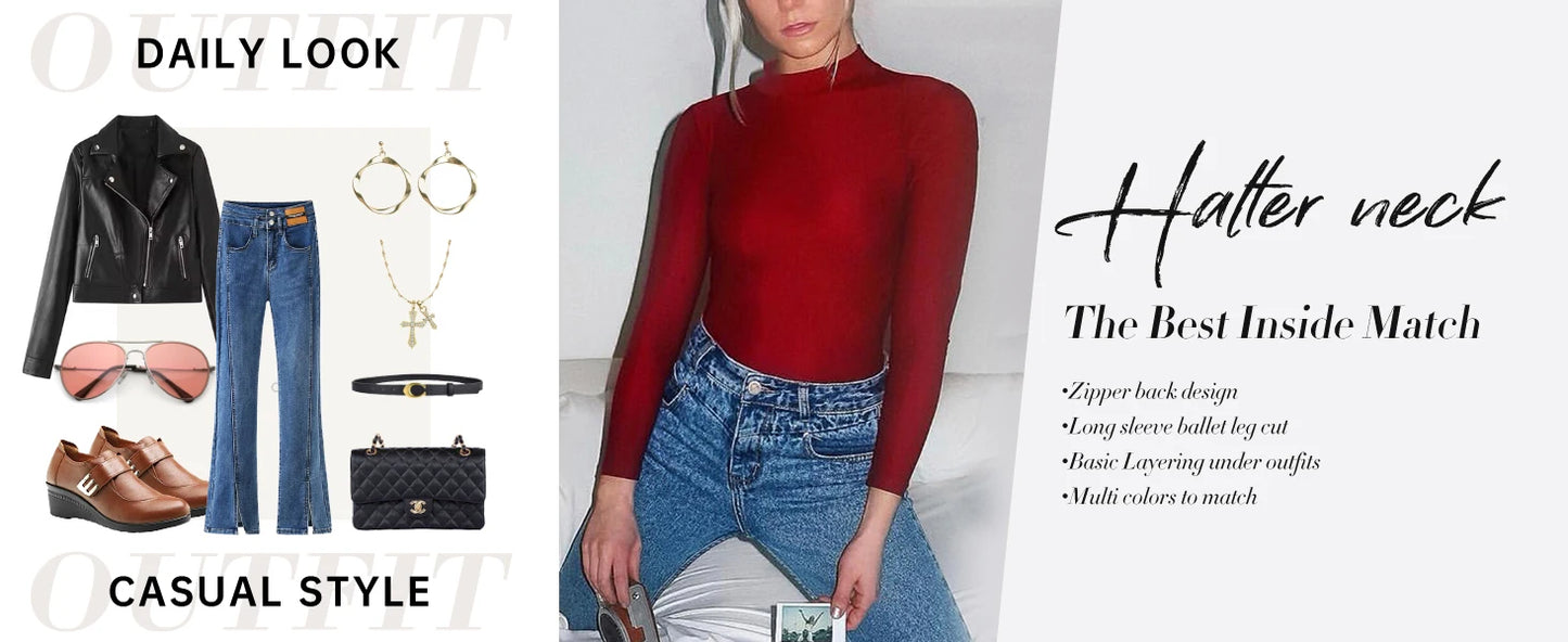 Mono de cuello alto unisex, leotardo de cuerpo entero, mono de yoga de manga larga para mujer, mono de gato, ropa deportiva diaria, trajes de cosplay