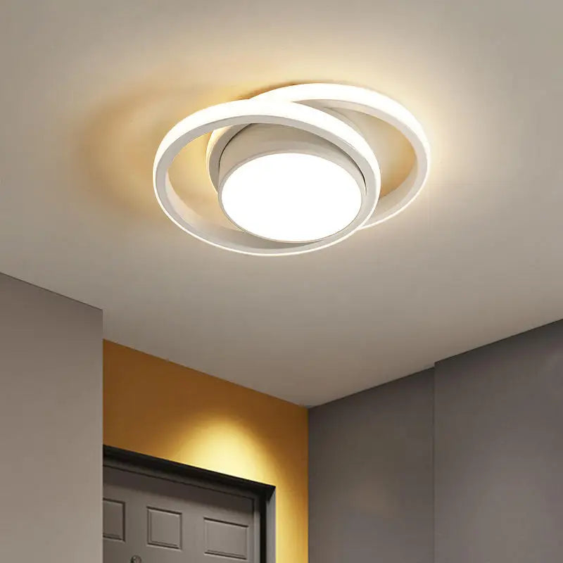 Lámpara de techo LED moderna minimalista para balcón, pasillo, porche, canal, estilo nórdico, para guardarropa