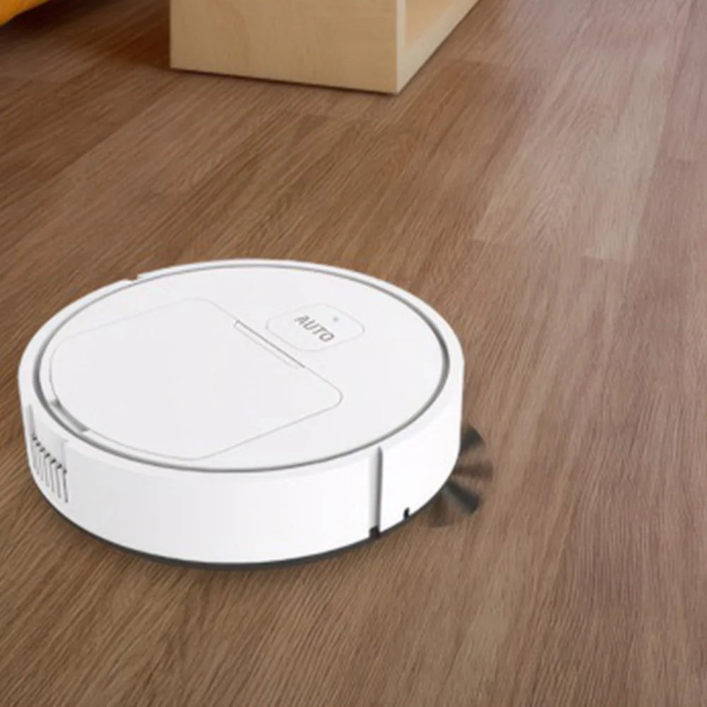 Robot aspirador 3 en 1 recargable por USB, navegación inteligente para evitar objetos, limpieza automática, barredora, robot barredor.