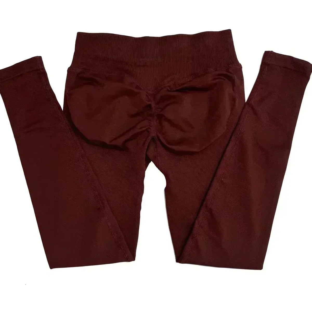 Leggings deportivas sin logo para mujer, efecto push-up, cintura baja, sin costuras, para gimnasio, yoga y entrenamiento.