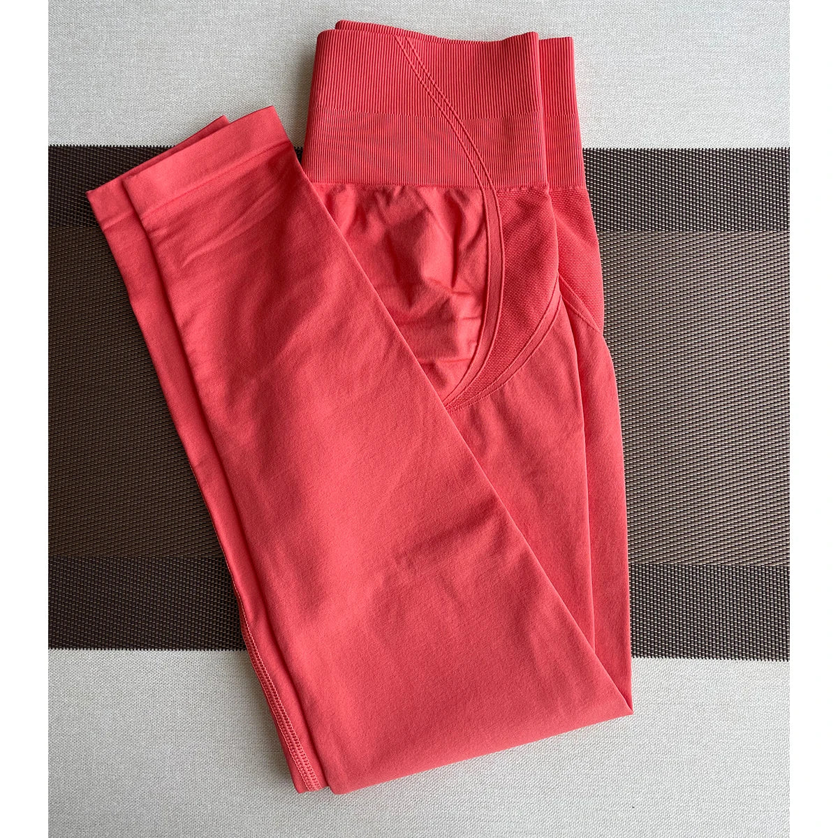 Pantalones deportivos ajustados sin costuras TKITK, leggings de gimnasio para mujer, pantalones de yoga suaves de cintura alta, ropa deportiva para fitness.