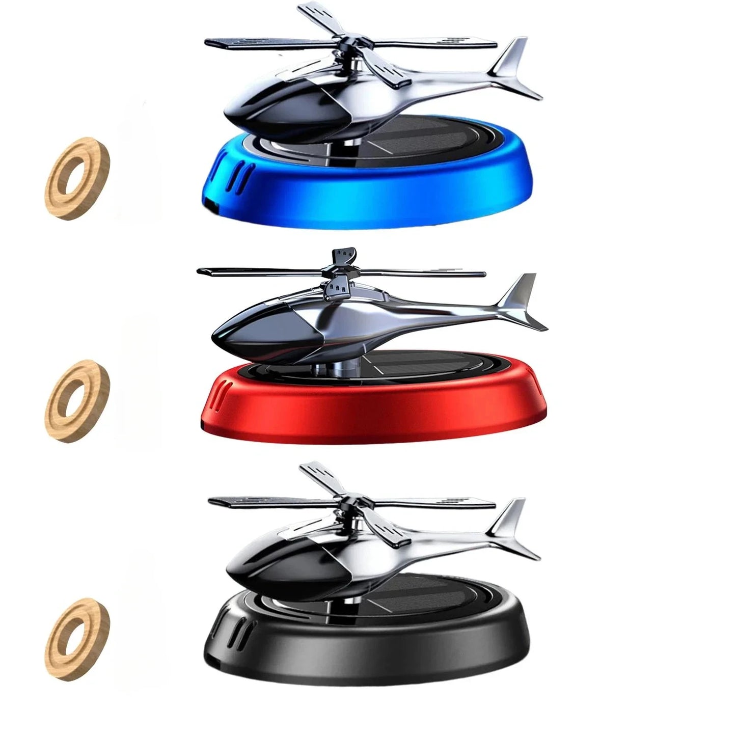 Adornos de avión solar para decoración de coche, accesorios para el interior del coche, adorno de escritorio, regalo para mujer, hombre y entusiasta de los coches.