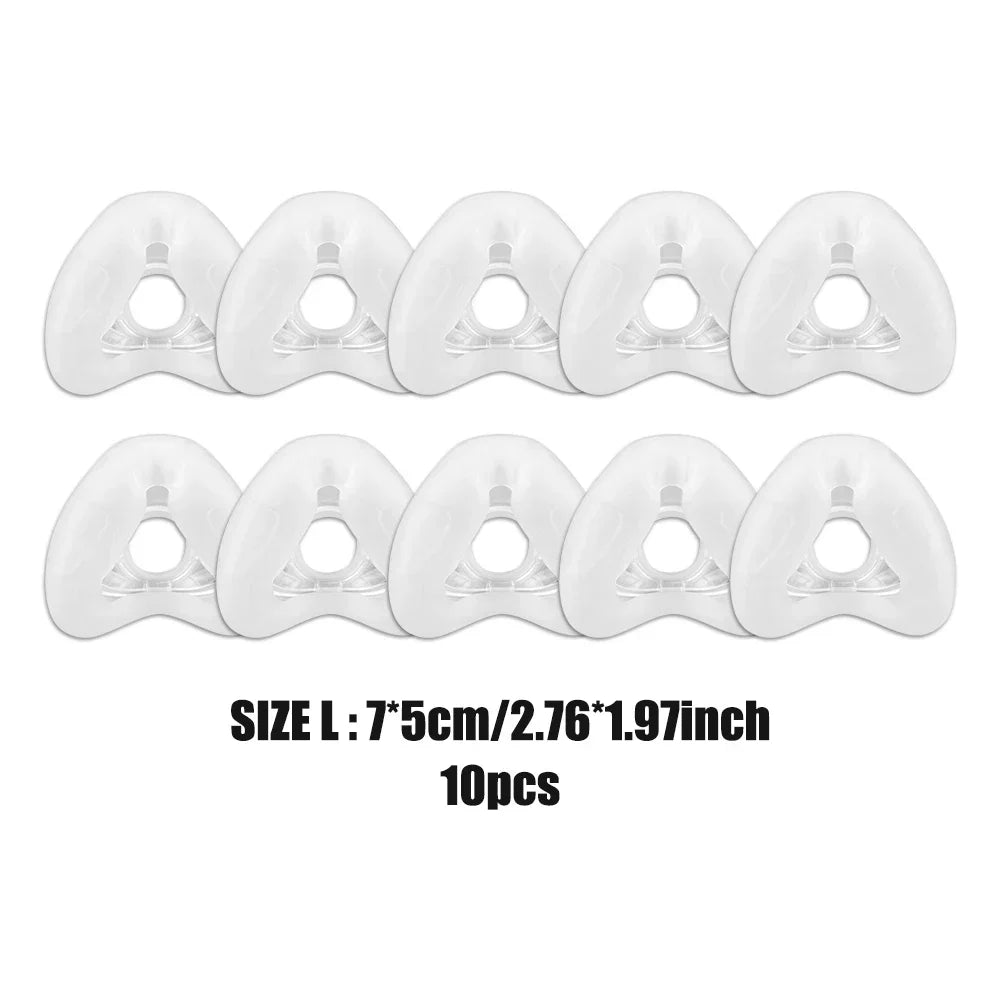 1/5/10/20 piezas Airfit N20 almohadilla de repuesto de silicona para mascarilla nasal CPAP N20. Las almohadillas de silicona para mascarilla N20 solo cubren el sello nasal suave.