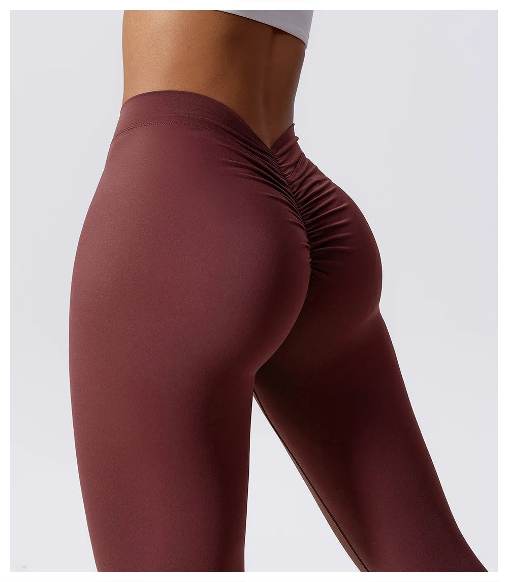 Women Seamless Leggings Sports High Waist Fitness Leggings Push Up Yoga Leggings Push Up Tight Gym Clothing Sports Workout Pants