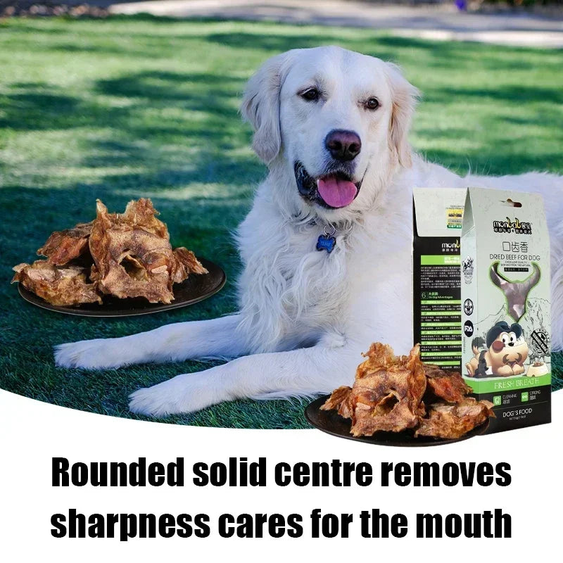 Nuevos snacks para perros, comida para limpiar los dientes, huesos, horneado a baja temperatura, crujientes, no dañan el estómago, baja humedad, alto contenido proteico, snacks para mascotas.