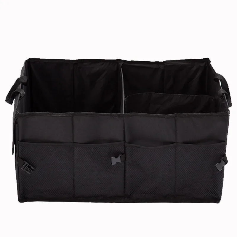 Caja de almacenamiento para coche de gran capacidad, organizador de maletero de coche, ecológica, súper duradera, plegable, herramienta de almacenamiento de carga, caja de maletero para coche o camión.