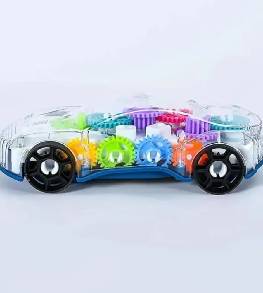 Juguetes para bebés, coche de policía para niños pequeños, vehículo eléctrico de juguete, conducción automática, engranajes transparentes, música, luces, coches, juguetes para niños.