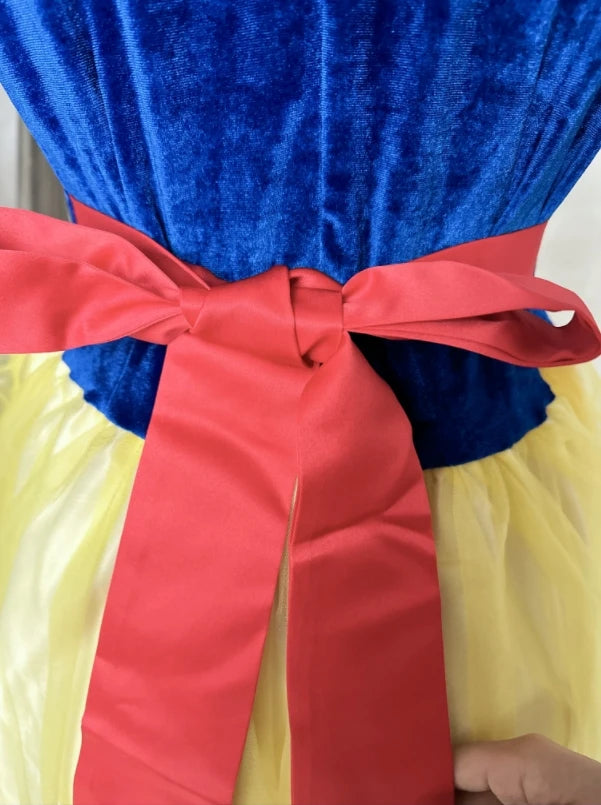 Halloween adult Snow White dress stage show cosplay Disney Anna Elsa costume adult