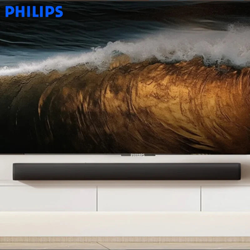 Barra de sonido PHILIPS TAB4010 Efecto de sonido de cine en casa 2.0 Efecto de sonido estéreo, utilizado para altavoces de TV y sistemas de audio de computadora