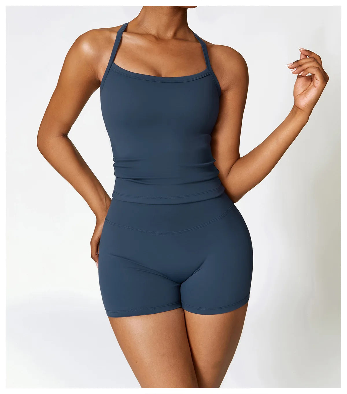 2PCS Seamless Yoga Set Women Workout Set Sportswear Gym Clothing Fitness Long Sleeve Crop Top High Waist Leggings Sports Suits