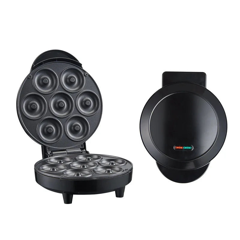 Máquinas para hacer waffles. Máquina de desayuno multifuncional. Máquina para hacer waffles desmontable. Máquina para hacer sándwiches. Máquina para hacer donas. Máquina para hacer desayuno casero.