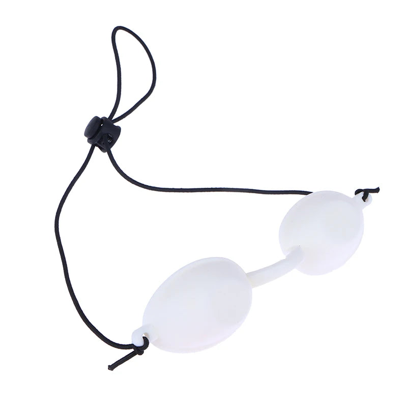 Gafas de seguridad, gafas protectoras, parche de silicona suave, gafas ajustables, protección, copa ocular para láser IPL de belleza