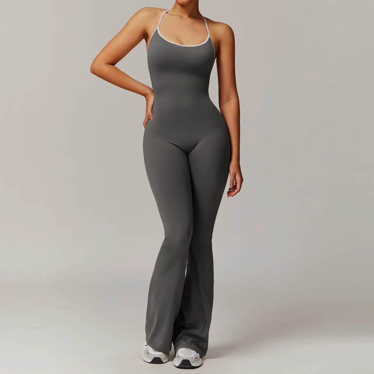 Conjunto de yoga, mono en V, conjunto de gimnasio, traje de entrenamiento de yoga para mujer, ropa deportiva, mono deportivo para mujer, monos de entrenamiento de fitness, espalda sexy