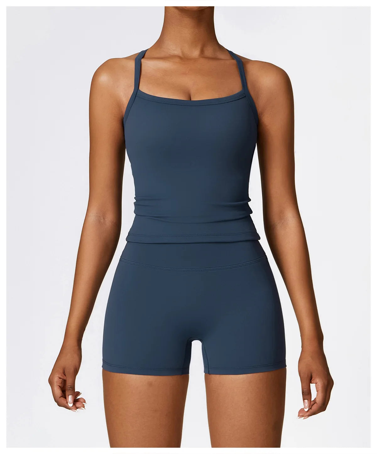 2PCS Seamless Yoga Set Women Workout Set Sportswear Gym Clothing Fitness Long Sleeve Crop Top High Waist Leggings Sports Suits