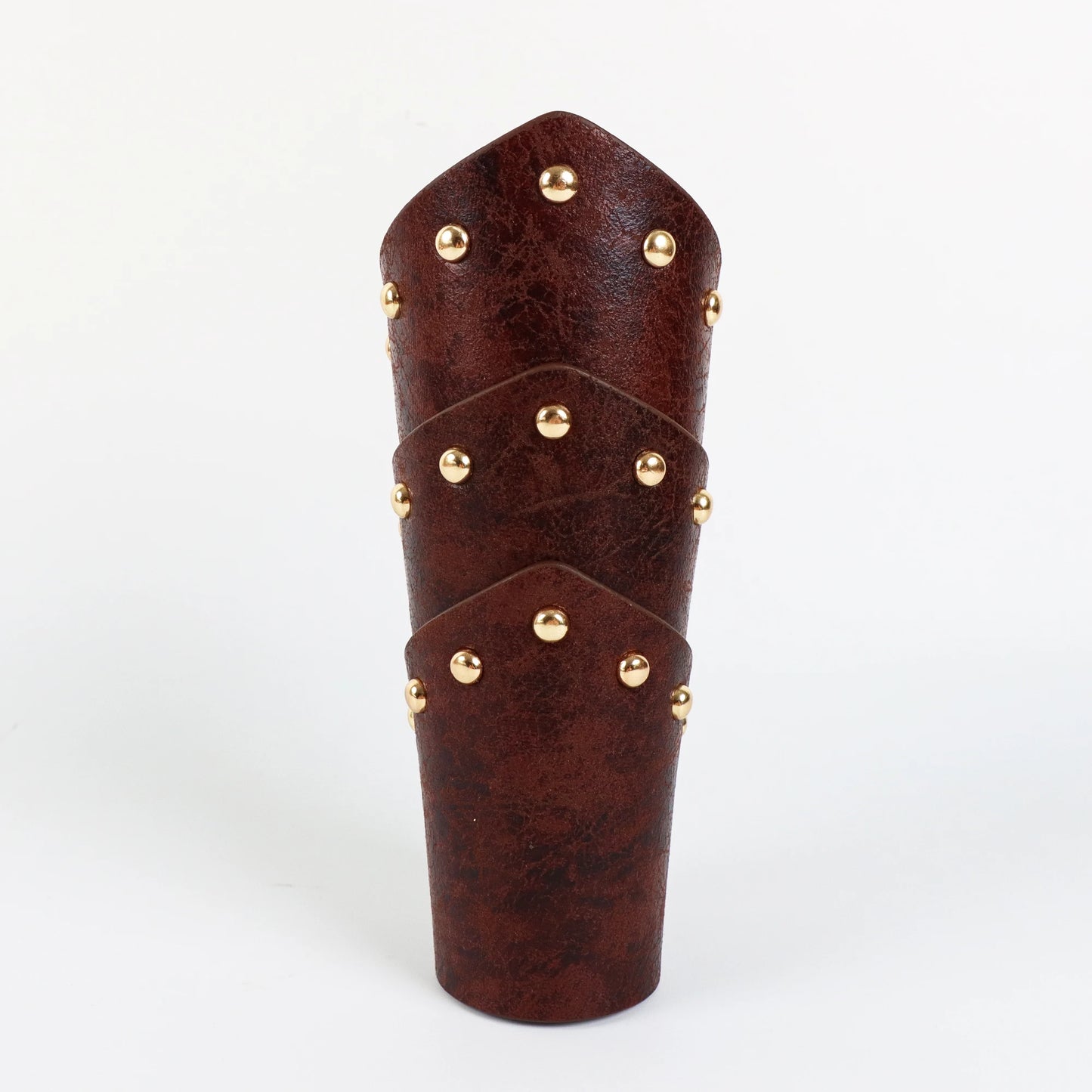 Armadura medieval de cuero sintético para hombre, calentadores de brazos con cordones, guantelete de caballero pirata vikingo, brazalete, accesorios steampunk