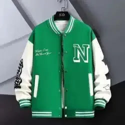Chaqueta de béisbol holgada para hombre, estilo americano, para parejas, otoño/invierno, marca de moda, estilo casual.