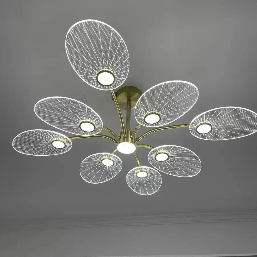 Lámpara de techo LED moderna para sala de estar, decoración de interiores, estudio, dormitorio, iluminación colgante, comedor, cocina, lámpara de araña