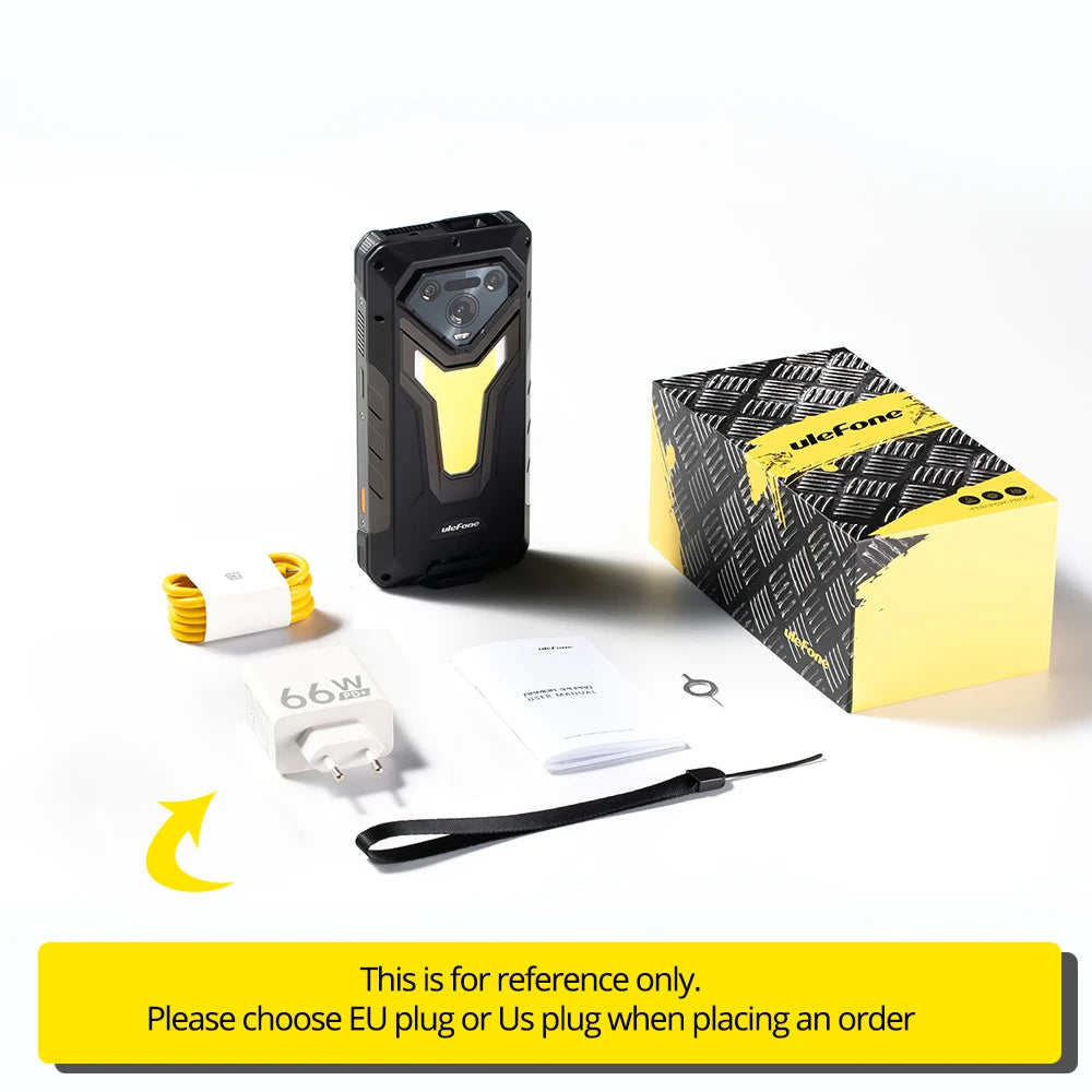 【Estreno mundial】Ulefone Armor 34 Pro 5G, teléfono resistente con IA, batería de 25500 mAh, hasta 32 GB + 512 GB, proyector integrado, pantalla de 6,95" a 120 Hz, NFC.