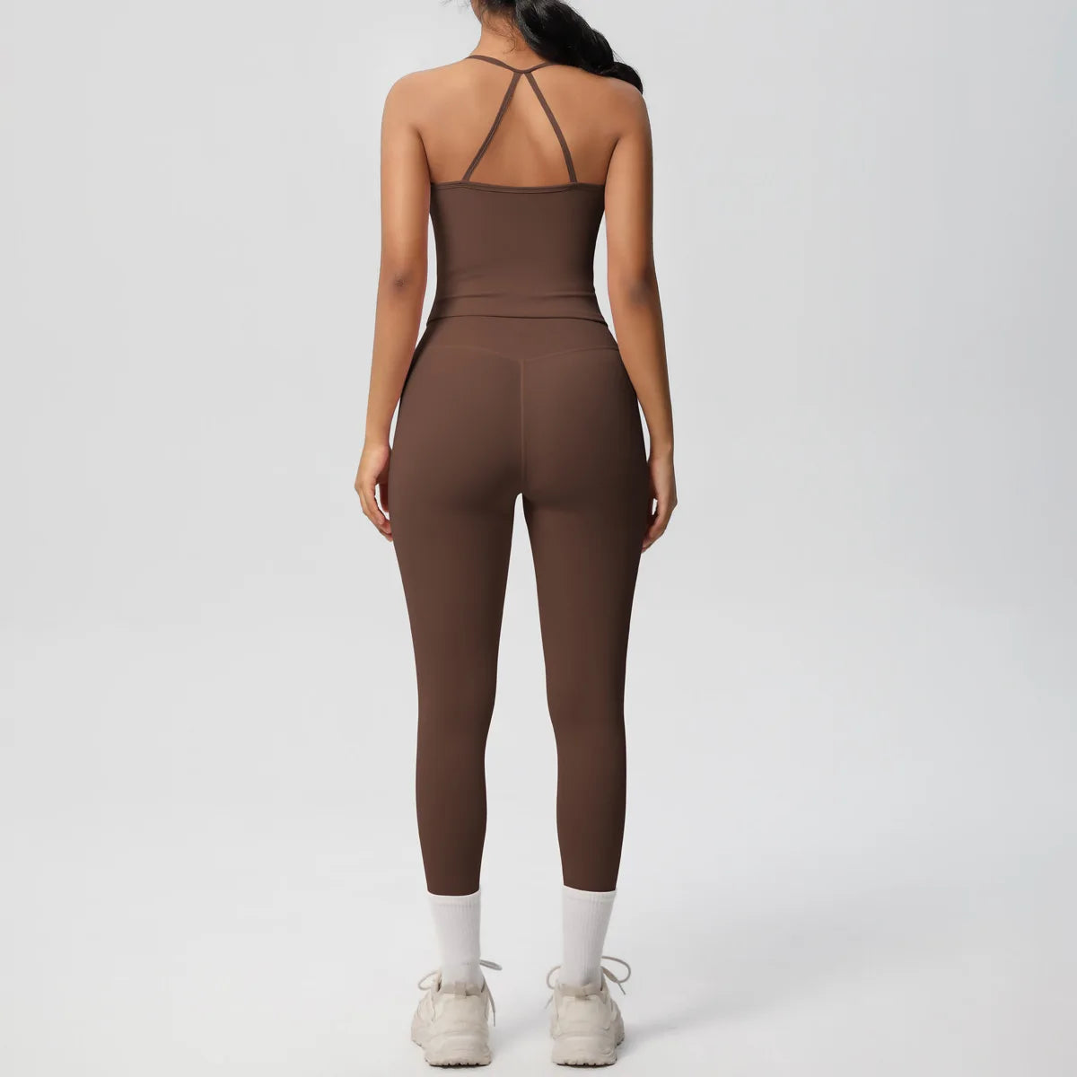 Conjunto de Ropa de Yoga para Mujer, Traje Deportivo, Ropa de Entrenamiento, Chaleco Deportivo sin Mangas, Conjunto de Gimnasio, Mono de Entrenamiento, Ropa Interior Deportiva, Ropa Deportiva