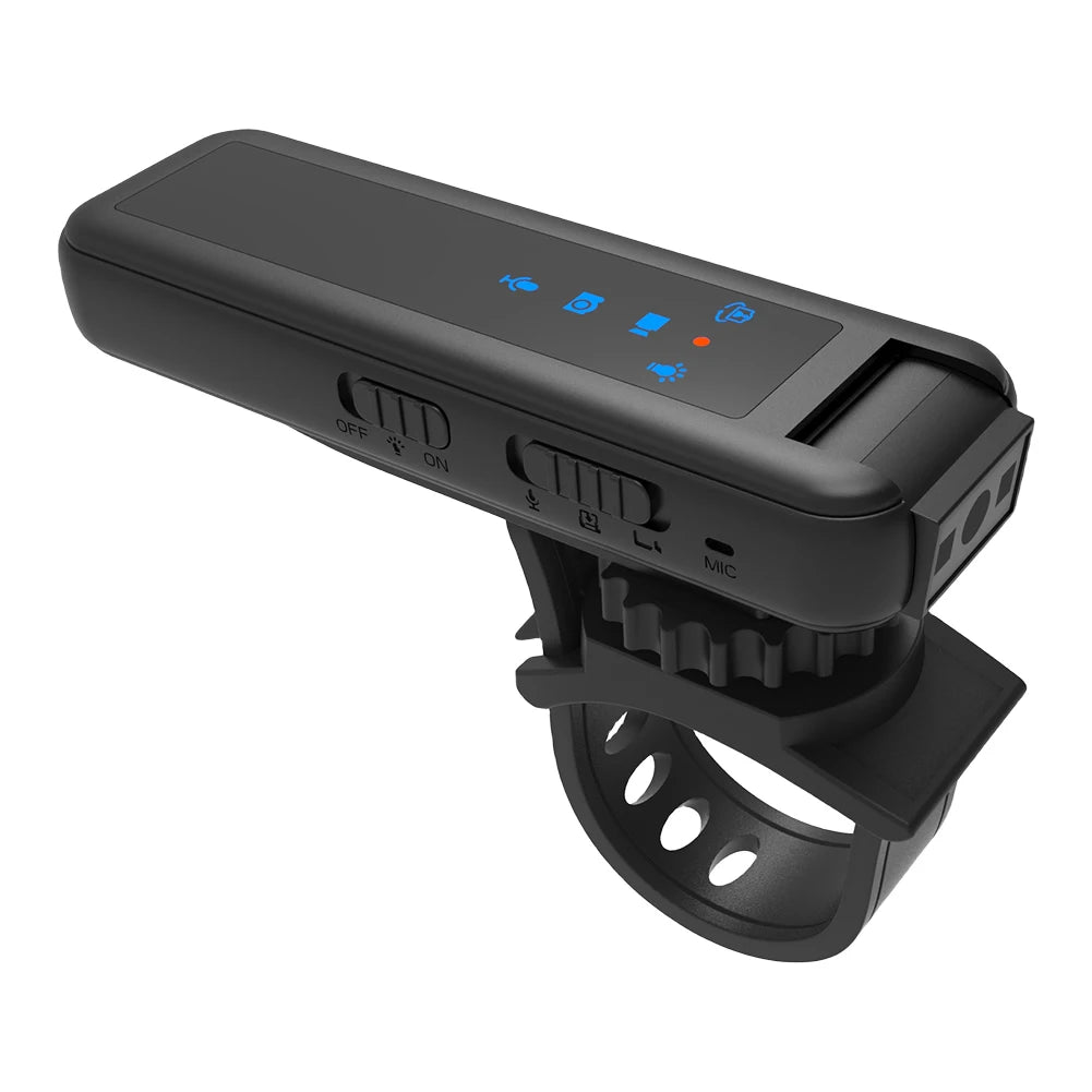 Mini cámara corporal portátil HD1080P, pequeña grabadora policial con visión nocturna infrarroja y clip trasero.
