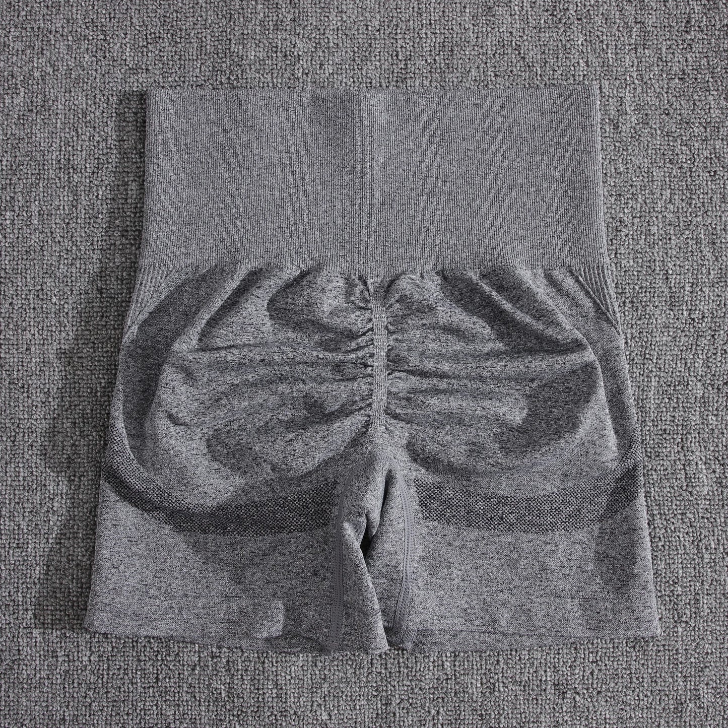 Conjuntos de dos piezas para mujer, pantalones cortos color melocotón, chándal femenino, conjunto de gimnasio, pantalones cortos de fitness con cuello halter, sujetador push up de verano