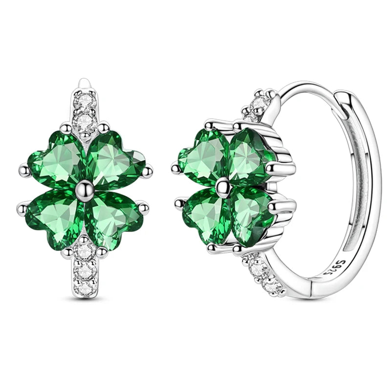 Pendientes de plata de ley 925 con diseño de mariposa, abeja, mariquita y flor de arcoíris para mujer, joyería de moda para fiestas de cumpleaños, regalos