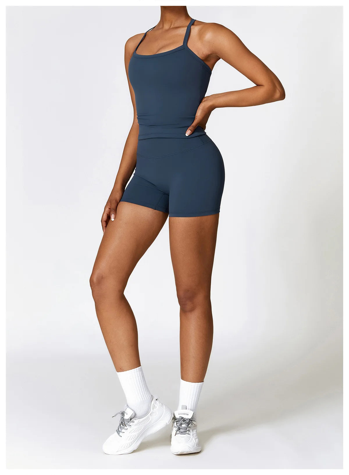 2PCS Seamless Yoga Set Women Workout Set Sportswear Gym Clothing Fitness Long Sleeve Crop Top High Waist Leggings Sports Suits