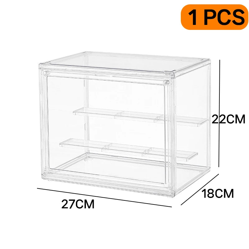 Organizador de caja de almacenamiento para dedos, organizadores de joyas, organizador de maquillaje para bolso