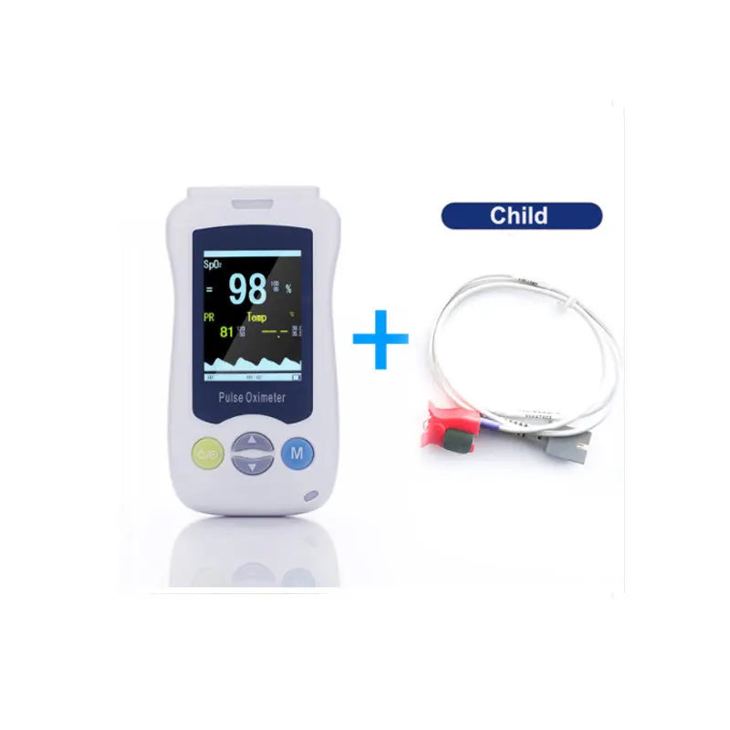 Oxímetro de pulso portátil médico de mano para adultos, recién nacidos, neonatos, niños y bebés, mini oxímetro de pulso OLED para la punta del dedo.