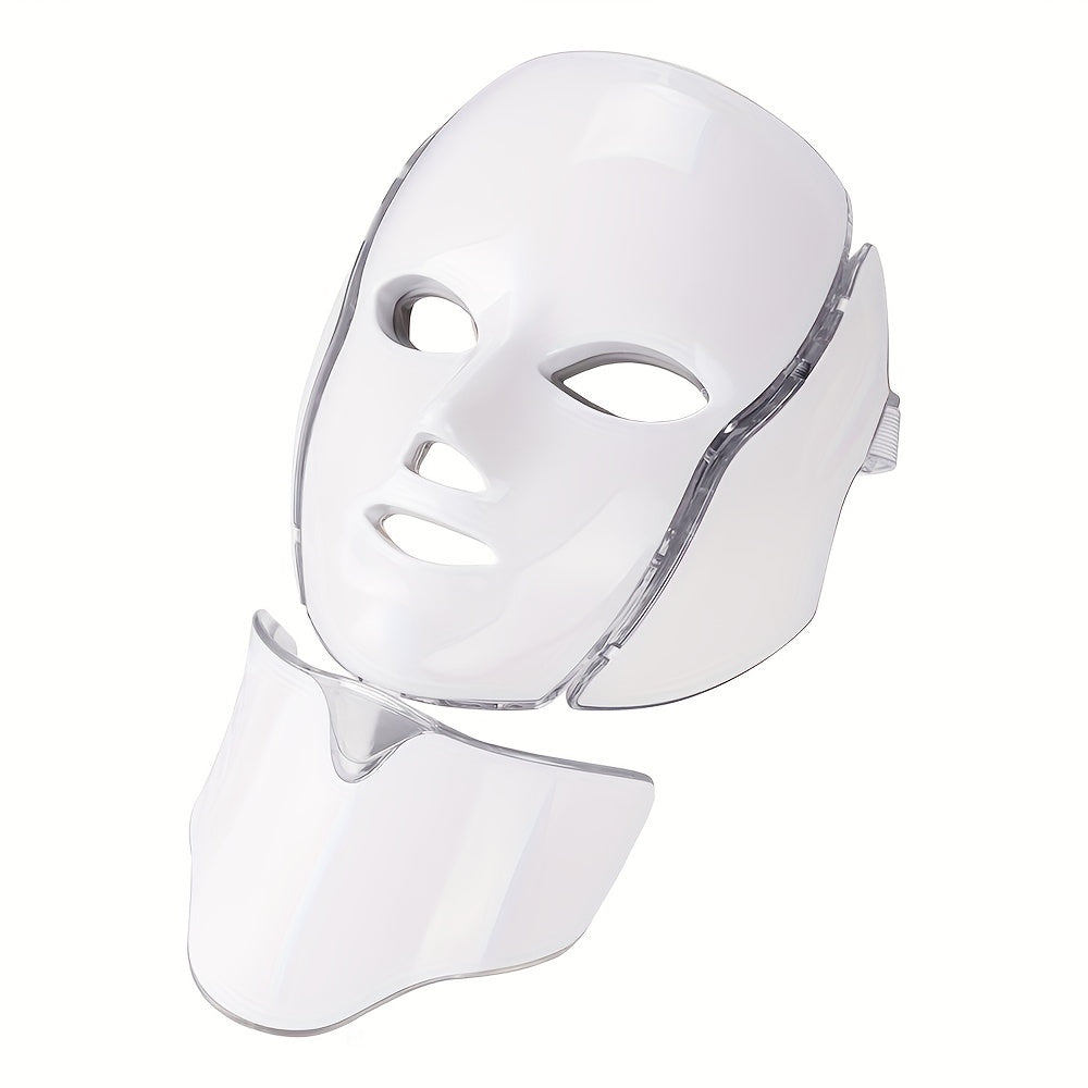 Máscara facial LED de 7 colores para el cuidado de la piel y la belleza: regalo perfecto para mujeres y amigas, regalo de San Valentín.