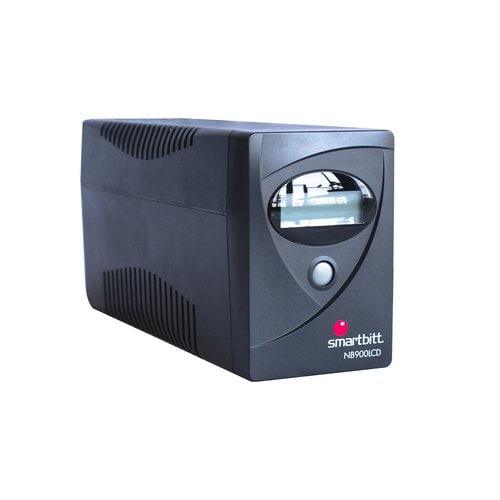NO-BREAK SMARTBITT 900VA/450 W, CON PANTALLA LCD, PARA HOGAR Y OFICINA