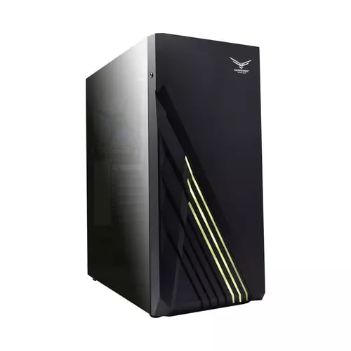 GABINETE GAMER FULL ATX ZION RG B CRISTAL TEMPLADO 2 VENTILADORES