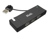 Klip Xtreme KUH-400B - Concentrador - 4 x USB 2.0